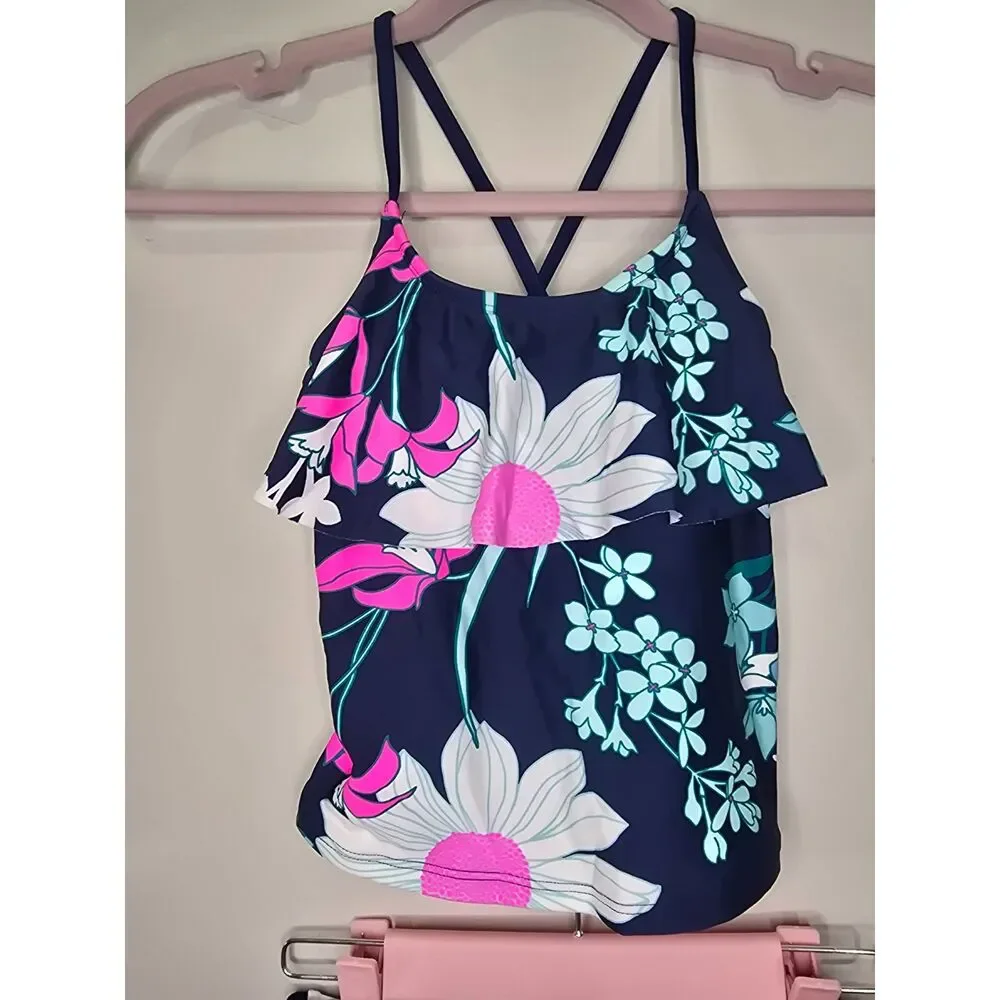 NWT Kami Surf Girl's Size 8 Takini Bathing Suit